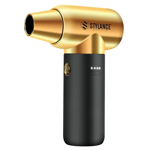 Alt view image 7 of 7 - Compressed Air Duster,110000RPM Electric Air Duster, Mini Blower Jet Dry Blower for Computer, Keyboard, Car, Home, Outdoor Cleaning, Type-C (Gold)