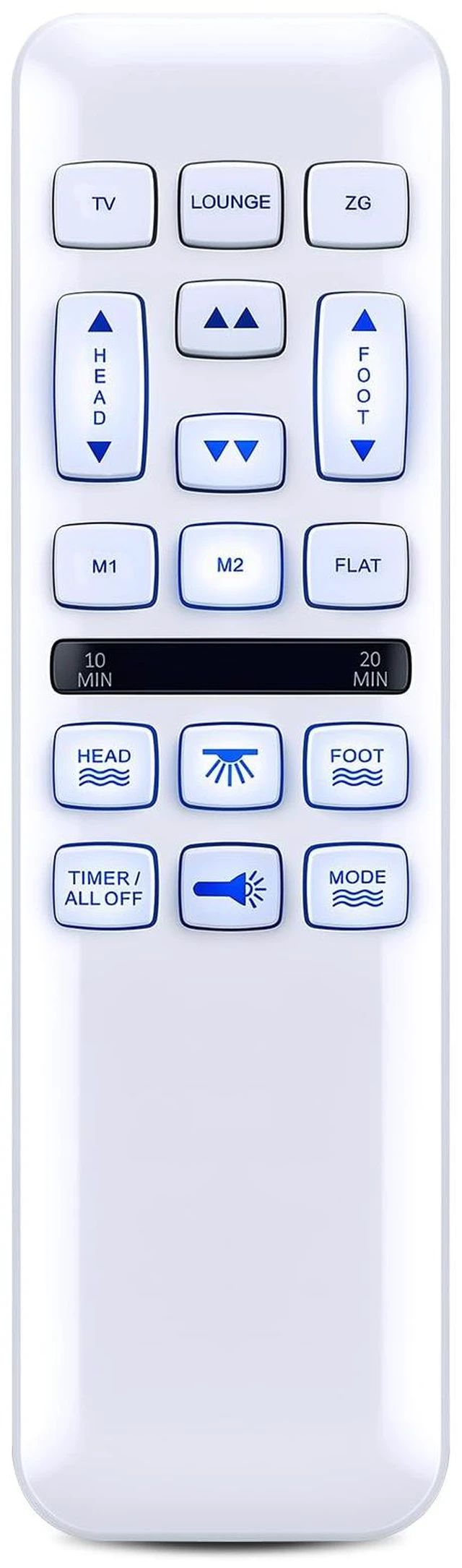 Main image of Remote Replacement for Bed Tech BT3000 Adjustable Bed Easy Setup, Stable Signal, Fast Response