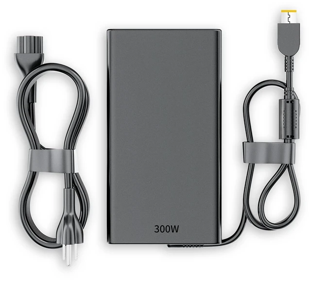 Main image of 300W 20V 15A Laptop Charger Fit for Lenovo Legion Power Adapter Square Tip Smart IC Chip, Overheat & Overvoltage Protection, Supports Full Performance Mode, Fast Charging, Reinforced Power Cord