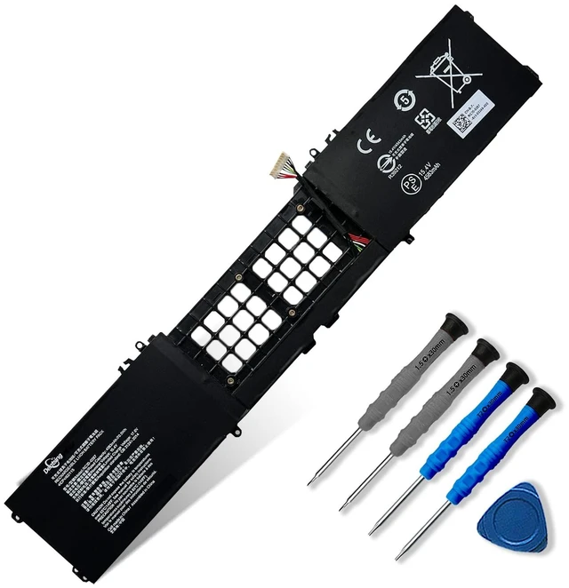 Main image of RC30-0287 15.4V 70.5Wh/4583mAh Laptop Battery Compatible with Razer Blade Pro 17 2019 RZ09-0287 RZ09-02876E92-R3U1 RTX 2060 2080 Max-Q Series Notebook 4ICP4/62/115