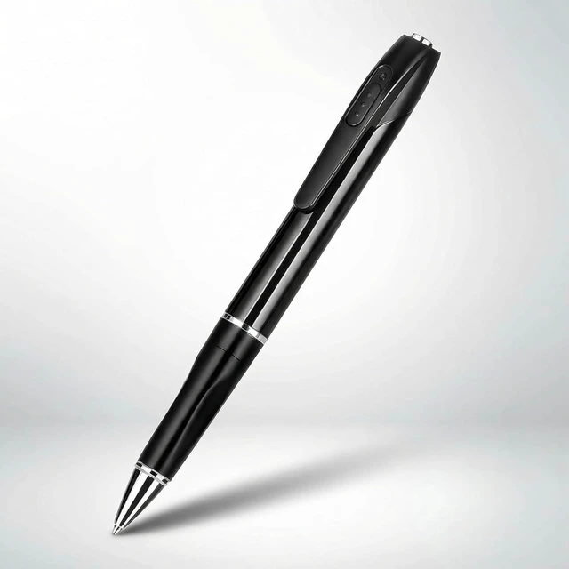 Main image of 32GB Voice Recorder Pen, Digital Audio Recorder for Lectures, Meetings & Interviews, One-Button Recording, USB Transfer, Includes 3 Ink Refills
