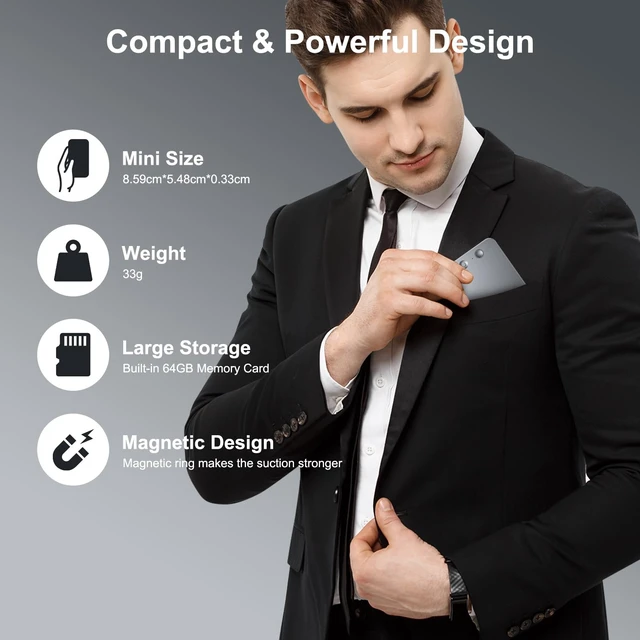 Alt view image 6 of 7 - AI Voice Recorder with Transcribe,Mind Mapping,AI Summary,Ask AI Voice Recorder with App Support 113 Languages,Ultra-Slim Audio Recorder for Lectures,Phone Calls,Meetings,Interviews Etc