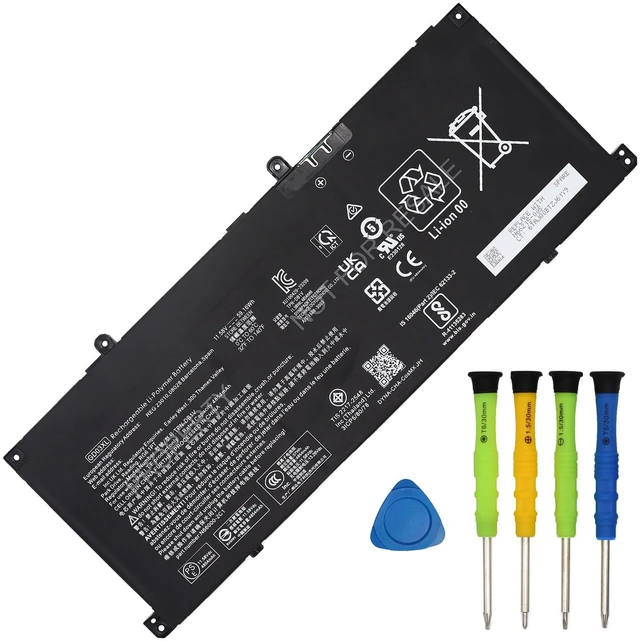 Main image of GD03XL N66215-005 Battery Replacement for HP Envy x360 14 2-in-1 14-fa0000 EliteBook Ultra G1q OmniBook X 14 Series, Laptop Battery GD03059XL N66000-1E1 N66000-AC1, 59.16Wh