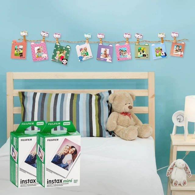 Alt view image 6 of 6 - instax Mini 8 Camera Accessory KIT Includes - Fuji Instant Film 40 Sheets + Premium Over 60 PCS Bundle for instax Mini 8 Films