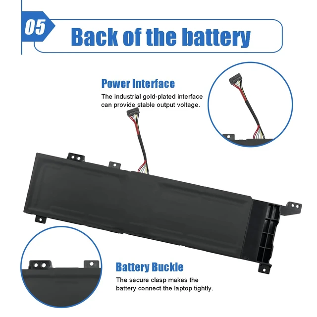 Alt view image 6 of 6 - 38Wh L22C2PG2 Laptop Battery Replacement for Lenovo V14 G4 AMN IAN V15 G4 AMN Series L22M2PG2 L22B2PG2 L22D2PG2 5B11K24747 SB11K24748 5B11N56339 5B11K24752 SB11K24750 7.68V
