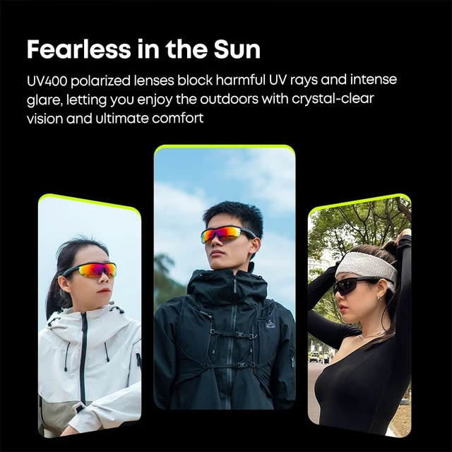 Alt view image 7 of 7 - AirNova Sport Audio Sunglasses, Polarized UV400, Bluetooth Headphones