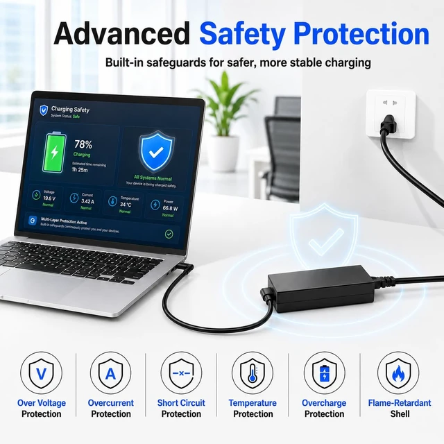 Alt view image 6 of 6 - 240W Charger Fit for ASUS ROG Strix G17 Zephyrus M16 TUF F15 6.0 x 3.7mm Compatible with ASUS ROG Strix G15 G513 Strix Scar 15 G533 G16 G614 TUF F16 F17 A15 A17 Zephyrus S17 G14 G16 S15 Duo 15