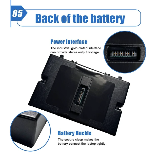 Alt view image 6 of 6 - 81.4Wh 789175 Battery Compatible with Bose S1 Pro Multi-Position PA Speaker 789175-0100 789175-0110 789175-0010 4INR19/66-2 14.8V 5500mAh