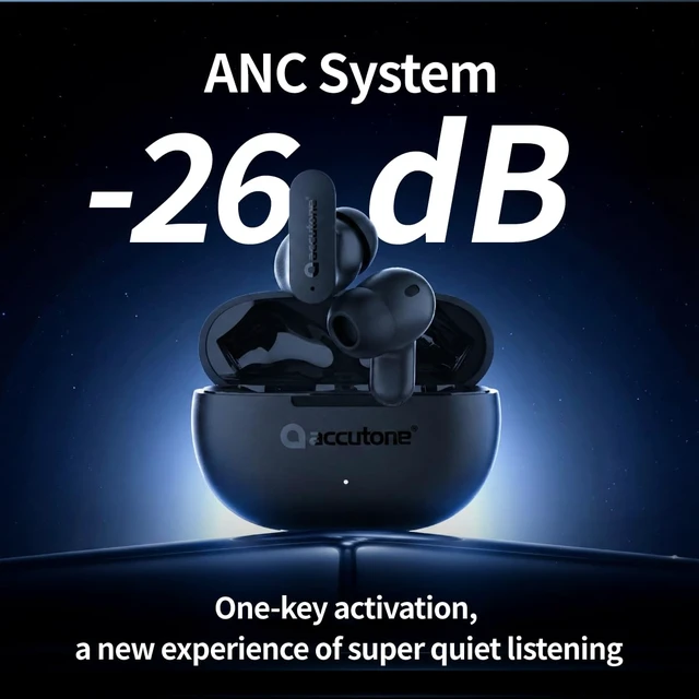 Alt view image 7 of 7 - Walker 30 TWS True Wireless Earbuds with UAC Bluetooth Dongle for Microsoft Teams/Zoom Controls, Advanced Active Noise Cancelling, Black