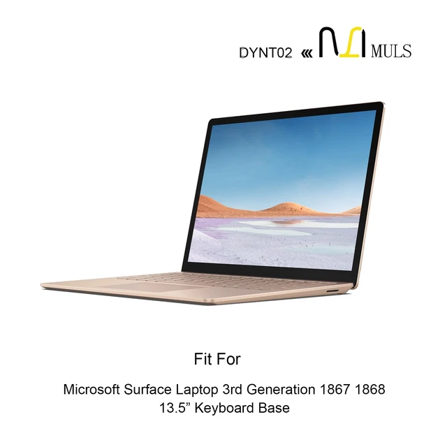 Alt view image 3 of 7 - DYNT02 G3HTA052H Tablet Battery for Microsoft Surface Laptop 3 Gen 13.5" Keyboard Base 1867 1868 Series G3HTA053H G3HTA057H G3HTA058H 7.58V 6041mAh 45.8Wh with Tools, Extended runtime