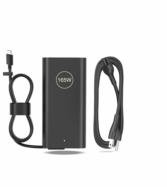 Main image of 165W USB-C GaN Adapter Compatible with Dell Pro Max 16/18 MB16250 MB18250 Precision 5690 5680 / Latitude 7450 7650 HA165PM210 LA165PM210 Gaming Laptop Charger 28V 5.893a