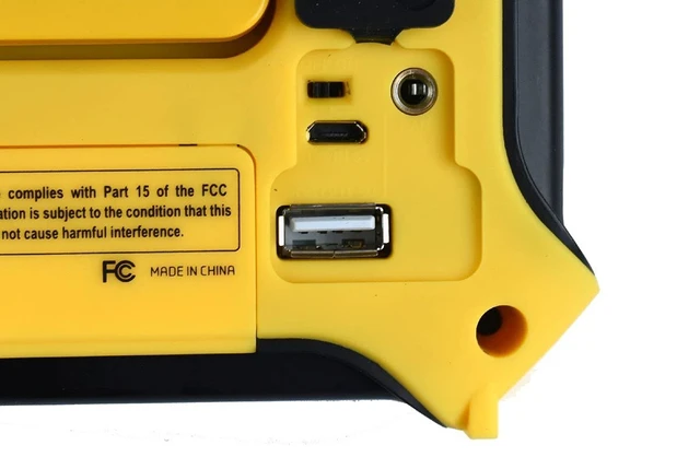 Alt view image 7 of 7 - KA500L 4-Way Powered Emergency AM/FM/SW NOAA Weather Alert Radio with Solar,Dynamo Crank,Flashlight
