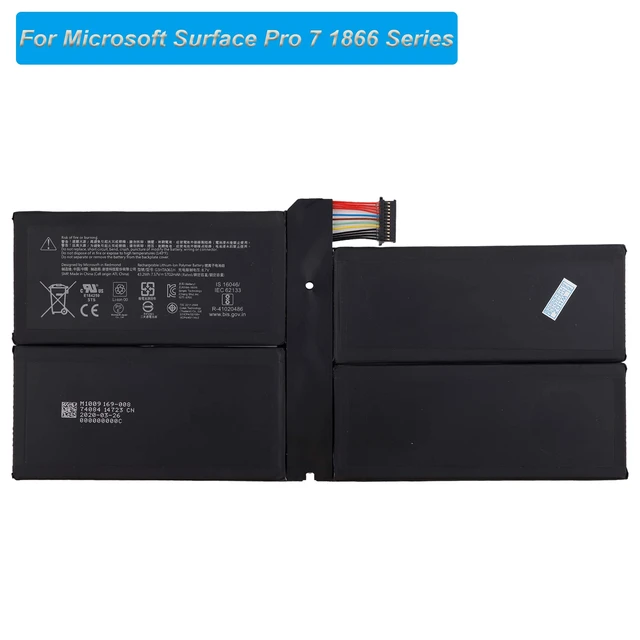 Alt view image 2 of 4 - Replacement Battery G3HTA061H Compatible with Microsoft Surface Pro 7 1866 Series