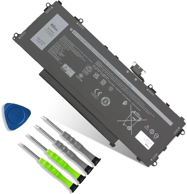 Main image of 60Wh GT6TK Laptop Battery Replacement for Dell Latitude 9440 2-in-1 Latitude 9450 2-in-1 Series 0MWK05 MWK05 0K2CPY K2CPY 11.55V 5065mAh