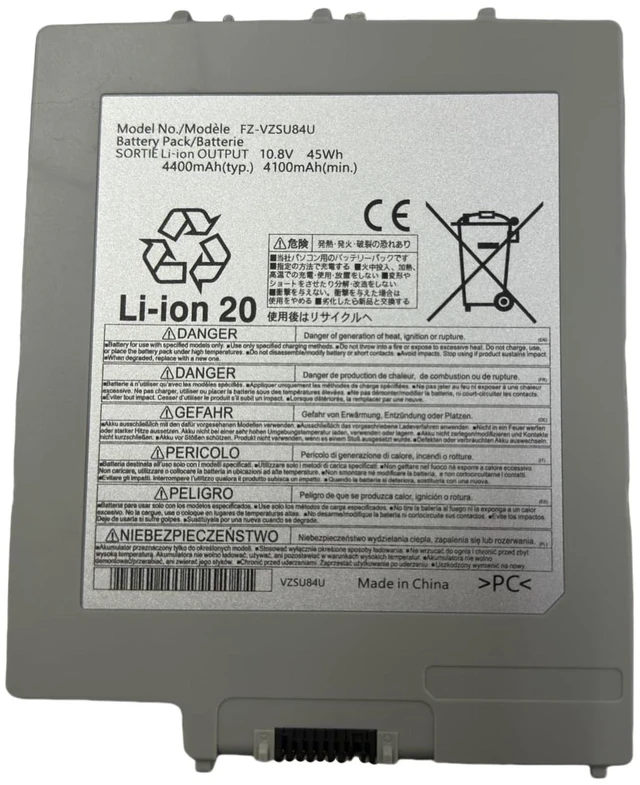 Main image of FZ-VZSU84U Battery New Compatable with Panasonic Toughpad FZ-G1 Series FZ-VZSU84R FZ-VZSU84UR FZ-VZSU84A2U FZ-VZSU84A2K FZ-VZSU84A2R FZ-VZSU84AK FZ-VZSU84AR FZ-VZSU84AU FZ-VZSU84K FZ-VZSU89U