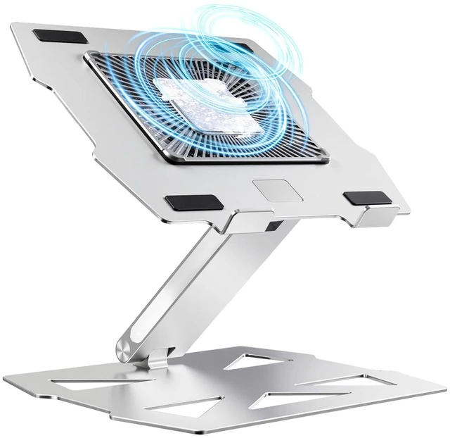 Main image of Peltier Laptop Cooler Stand - Thermoelectric Cooling Pad for 12-19" Laptops, Detachable Design with Height/Angle Adjustment, Ultra-Quiet Cooling for Gaming&Office