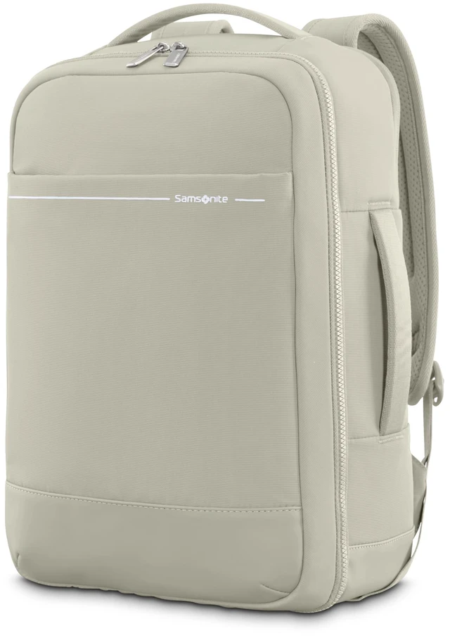 Main image of Better Than Basic Travel Backpack - Lightweight Carry On Backpack Sized To Fit Under Most Airline Seats - Limestone Gray