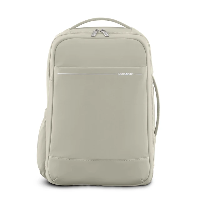 Alt view image 2 of 7 - Better Than Basic Travel Backpack - Lightweight Carry On Backpack Sized To Fit Under Most Airline Seats - Limestone Gray