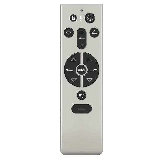 Alt view image 5 of 5 - RF396B Remote Replacement for Tempur-Pedic Tempur Ergo Adjustable Bed Compatible Models: Power Base 3.0 Keeson JLDK.111.13.01, Easy Setup, Stable Signal, Fast Response