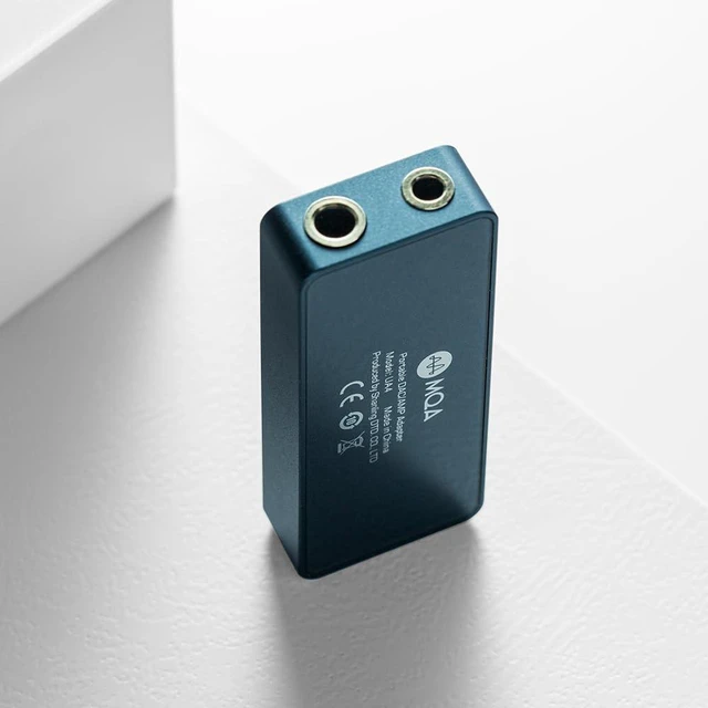 Alt view image 5 of 6 - UA4 Portable USB DAC/AMP Headphone Amplifier,Support MQA 16X,768kHz DSD512,High Driving Power for Android/iOS/Mac/Windows,dongle Volume Control,3.5/4.4mm up to 237mW@32 Output (Blue)