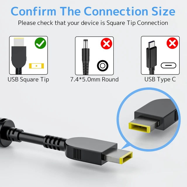 Alt view image 2 of 7 - 330W New Slim Charger Fit for Lenovo Legion Pro Laptop RTX 5090 AC Adapter Power Supply Cord For Legion pro 9 9i 7 7i 5i 5 Gaming laptop RTX 5080 5070 2026 GaN Smart Fast Charging Multiple protection