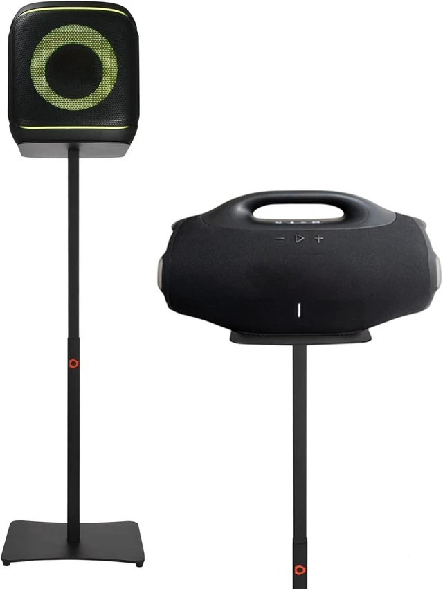 Main image of Speaker Stand Compatible with JBL PartyBox Encore 2/1, Boombox 4 Speaker Heavy-Duty Floor Stand, Adjustable Height from 25.59" to 39.69"