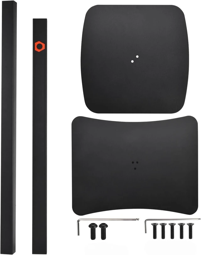 Alt view image 6 of 6 - Speaker Stand Compatible with JBL PartyBox Encore 2/1, Boombox 4 Speaker Heavy-Duty Floor Stand, Adjustable Height from 25.59" to 39.69"