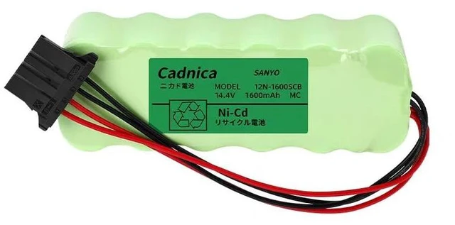 Main image of 12N-1600SCB 1600mAh PLC Battery for OKUMA OSP-P200M System, Ni-Cd Battery Rechargeable
