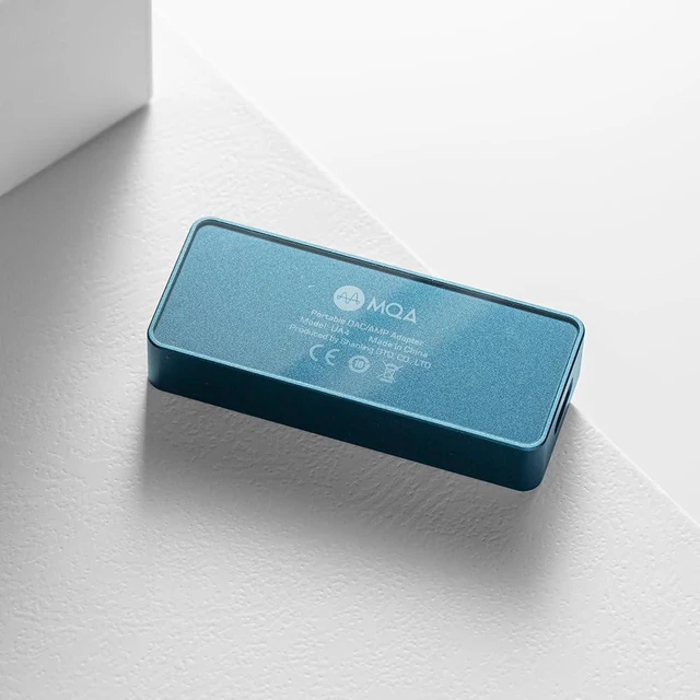 Alt view image 6 of 6 - UA4 Portable USB DAC/AMP Headphone Amplifier,Support MQA 16X,768kHz DSD512,High Driving Power for Android/iOS/Mac/Windows,dongle Volume Control,3.5/4.4mm up to 237mW@32 Output (Blue)
