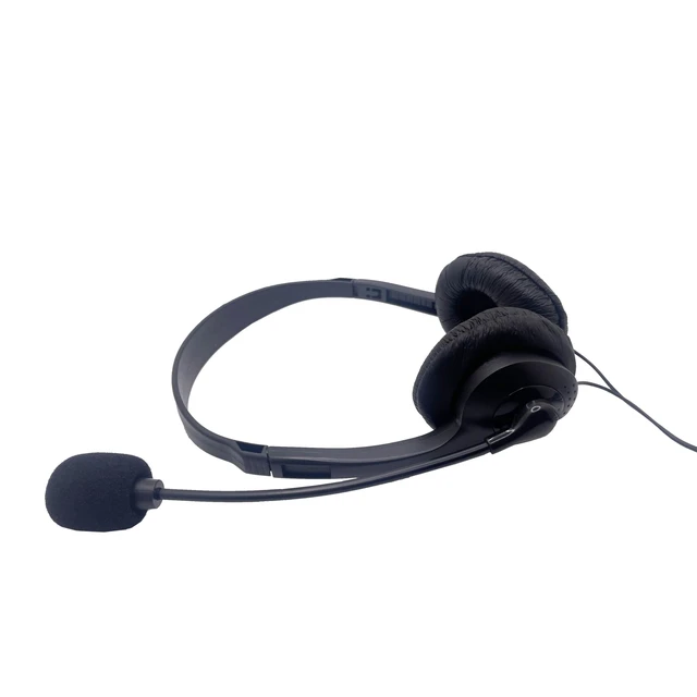 Alt view image 3 of 6 - Bulk USB Headsets with Mic 10 Pack Budget Stereo Headphones with Boom Microphone Ideal for Classrooms, Offices, Remote Work