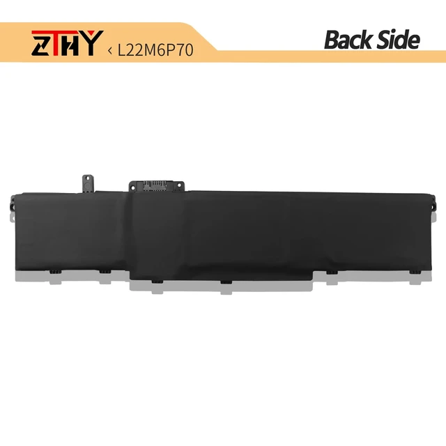 Alt view image 5 of 7 - L22M6P70 Laptop Battery for Lenovo ThinkPad P16 Gen 1 P16 Gen 2 P14s Gen 5 L22L6P70 L21L6P70 L21M6P70 SB11H56292 5B11H56391 SB11H56293 5B11H56392 8270mAh 11.31V 93.5Wh