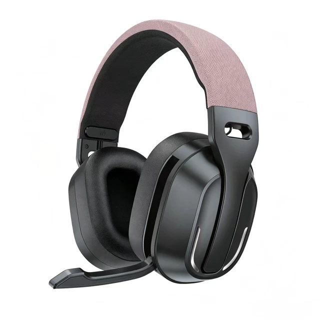Main image of Over-Ear Headphones, 50H Playtime Headset with White Noise,Pink Bluetooth 6.0 Headphones, HiFi Sound, Timer & Relaxation Modes, USB C Wired Audio, Lightweight for Music Lovers/Sleep/Work