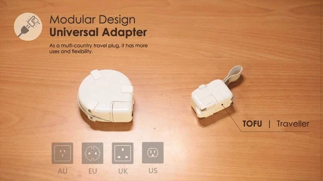 Alt view image 6 of 7 - TOFU Maru All-in-One Circular Travel Hub and Desktop Companion