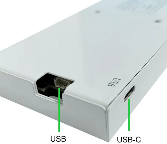 Alt view image 4 of 7 - 8.8'' 1920x480 PC Case Screen Monitor Secondary Display,White for DIY Computer GPU CPU RAM Temperature Data Monitoring Sensor Panel