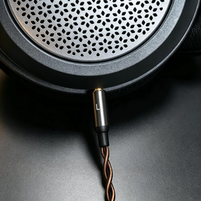 Alt view image 5 of 7 - HiFi Headphone Cable, Dual 3.5mm to 3.5mm Stereo Cable, 5N OCC Single Crystal Copper & High Purity Copper Upgrade Cable, 1.5m Headphone Extension Cord for Audiophiles & Music Lovers3.5mm Plug