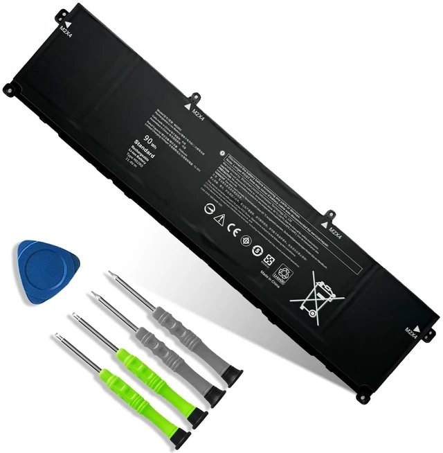 Main image of M02R0 Laptop Battery Replacement for Dell Alienware x16 R1 Alienware x16 R2 P120F007 P120F008 Series Notebook MO2R0 HP26N 0HP26N 0MRWR6 11.55V 90Wh 7792mAh 6-Cell