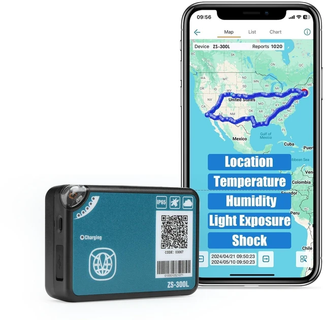 Main image of Enterprise GPS with Temperature, Humidity, Light, Shock, Motion, Tilt, etc For RV, Pet, Greenhouse, Cold Chain, Shipment, Valuables. Industrial Grade, Global Coverage