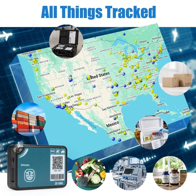 Alt view image 5 of 7 - Enterprise GPS with Temperature, Humidity, Light, Shock, Motion, Tilt, etc For RV, Pet, Greenhouse, Cold Chain, Shipment, Valuables. Industrial Grade, Global Coverage