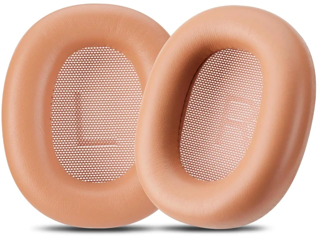 Main image of Replacement Beoplay h100 Ear Pads Cushions Compatible with Bang & Olufsen Beoplay H100 Headphones (Sunset Apricot). Sheepskin Leather/High-Density Foam/Strong Magnet