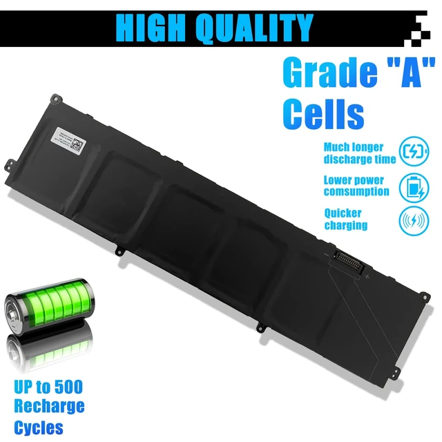 Alt view image 5 of 7 - M02R0 Laptop Battery Replacement for Dell Alienware x16 R1 Alienware x16 R2 P120F007 P120F008 Series Notebook MO2R0 HP26N 0HP26N 0MRWR6 11.55V 90Wh 7792mAh 6-Cell