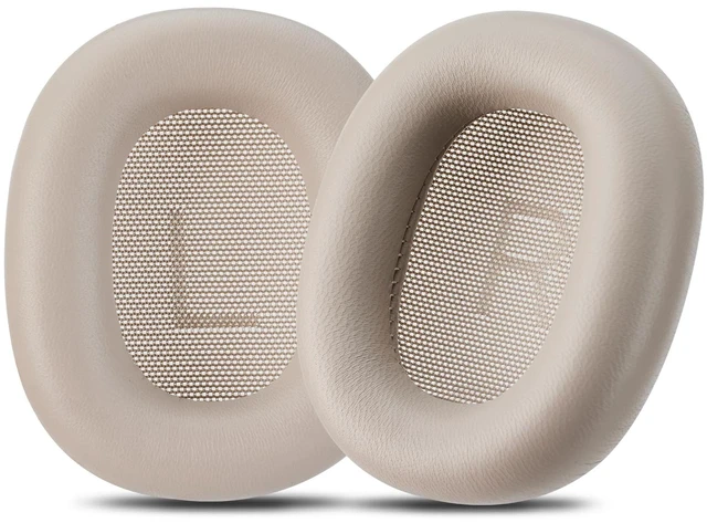 Main image of Replacement Beoplay h100 Ear Pads Cushions Compatible with Bang & Olufsen Beoplay H100 Headphones (Hourglass Sand). Sheepskin Leather/High-Density Foam/Strong Magnet
