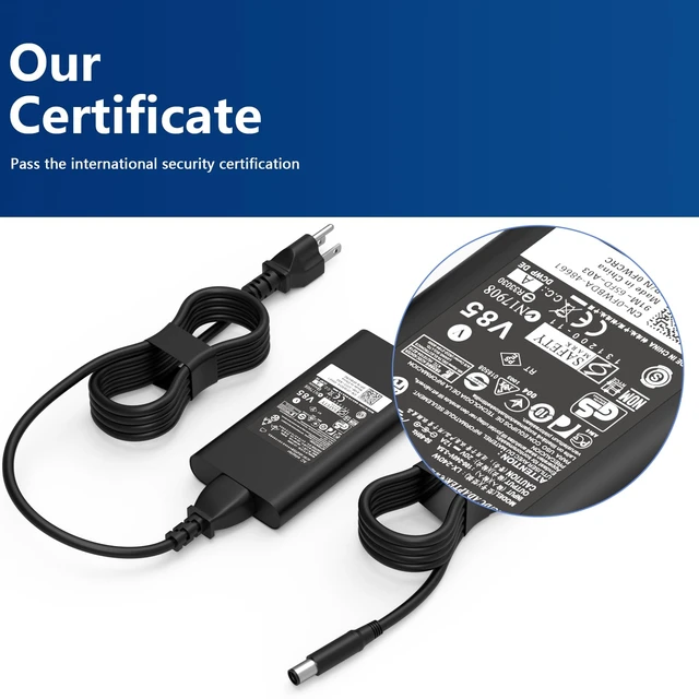 Alt view image 6 of 7 - 240W/280W 7.4mm AC Adapter Compatible with Alienware Compatible with Alienware M16/M18 R2, 16X 16 Aurora AC16250 AC16251 Power Supply
