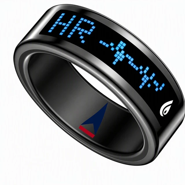 Main image of Smart Ring LED Display Heart Rate SpO2 IP68
