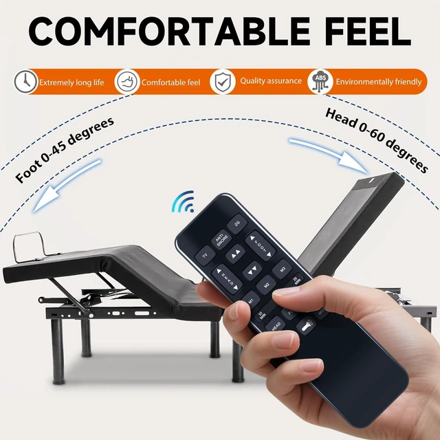 Alt view image 2 of 7 - Replacement Remote Control Fit for Richmat HJH55 Adjustable Bed