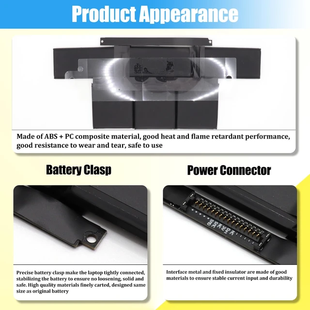 Alt view image 6 of 7 - G3HTA072H Battery for Microsoft Surface Laptop Studio 1964 14.4 in, Replacement Laptop Battery G3HTA071H, 56.3Wh