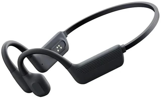 Main image of Swimming Headphones Underwater,IPX8 Waterproof, Bone Conduction Headphones, Open Ear with 32G MP3 Memory for Exercising (Black)