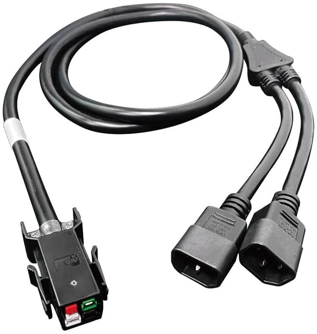 Main image of Antminer P13 to Dual C13 Power Splitter Cable, 240V Miner Power Adapter for Bitmain ASIC Miners, 1 P13 Male to 2 IEC C13 Female Y Splitter for Mining PSU | 10ft