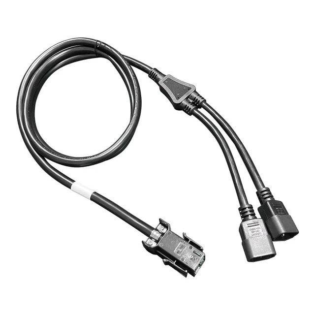 Alt view image 5 of 6 - Antminer P13 to Dual C13 Power Splitter Cable, 240V Miner Power Adapter for Bitmain ASIC Miners, 1 P13 Male to 2 IEC C13 Female Y Splitter for Mining PSU | 10ft