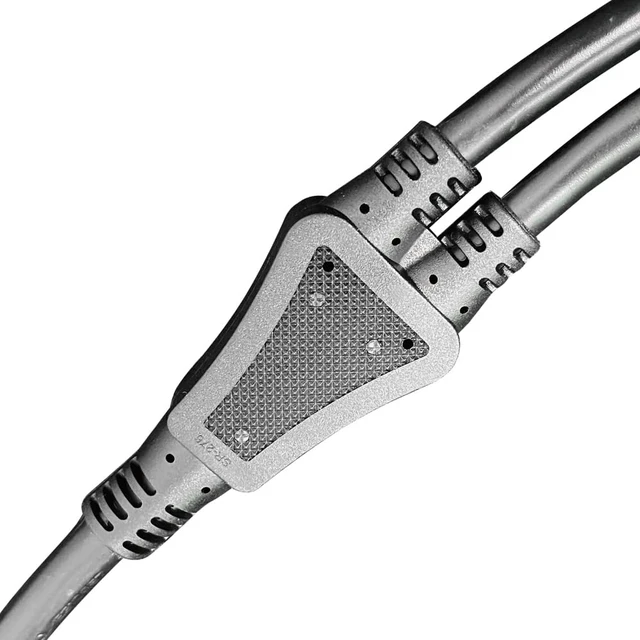 Alt view image 6 of 6 - Antminer P13 to Dual C13 Power Splitter Cable, 240V Miner Power Adapter for Bitmain ASIC Miners, 1 P13 Male to 2 IEC C13 Female Y Splitter for Mining PSU | 10ft
