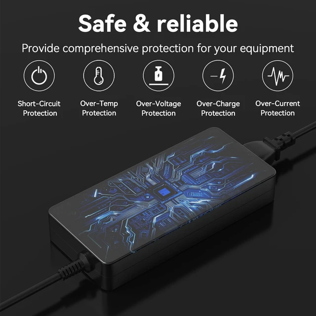 Alt view image 7 of 7 - 330W Laptop Charger Compatible with Dell G15 G16 5535 5530 7630 7620 Alienware M16 M17 M18 M18X R5 R4 R3 R2 R1 X16 X17 R2 R1 X51 Area-51m 18 17 R5 R4 R3 Gaming Laptop AC Adapter LA330PM190